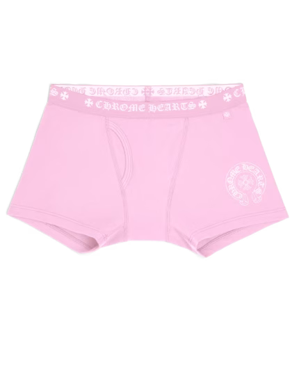 Chrome Hearts Baby Pink Cotton Boxer Brief