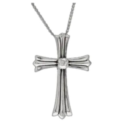 Chrome Heart Cross Necklace