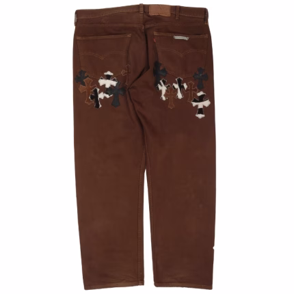 Chrome Hearts Levis Multi Cross Jeans
