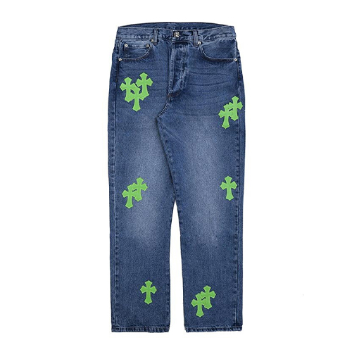 Firmranch Applique Cross Chrome Hearts Pants Firmranch Applique Cross Chrome Hearts Pants
