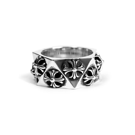 Chrome Hearts Plus Pentagon Ring