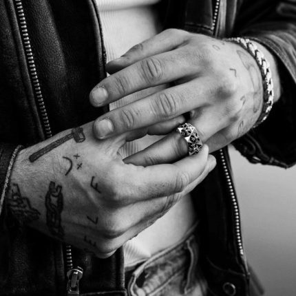 Chrome Hearts Plus Pentagon Ring