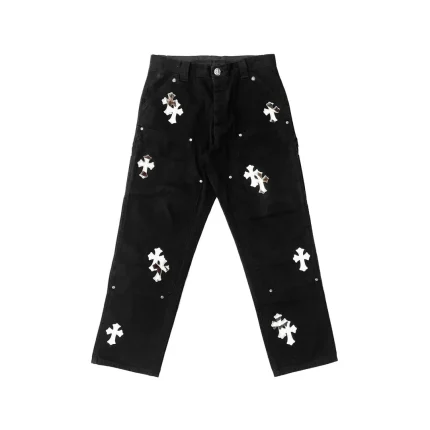 Chrome Hearts Black Cross Pant