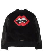 Matty Boy Varsity Jacket With Leather Sleeves Chrome Hearts